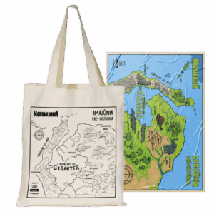 Ecobag + pôster - Maramunhã O Espelho dos Gigantes